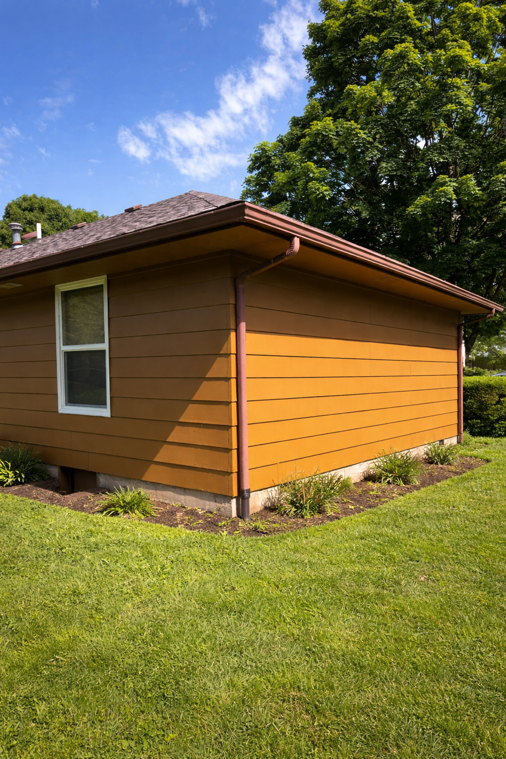 Completed painting project